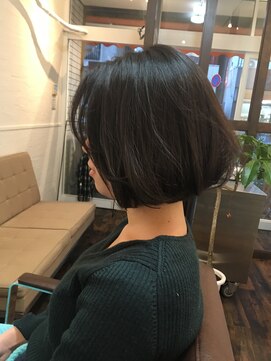 ヘアーサロン ヨダカ(hair salon yodaka) 【yodaka:榮谷好晃】 Aラインボブ☆