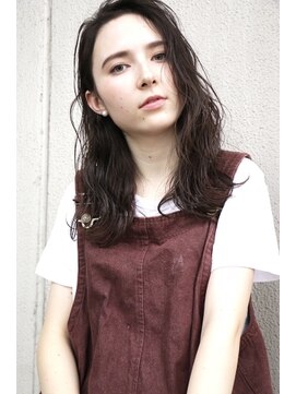 ヘアサロンエムフィス 池袋東口(HAIR SALON M Fe's) 抜け感×ミディアムヘア