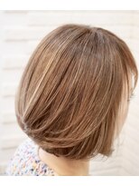 ヘアサロン ササ(hair salon sasa) グレージュカラー ボブスタイル