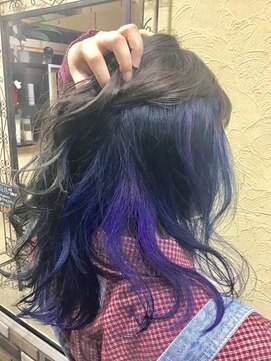 サムブリッジ(SOMEBRIDGE) ★☆ブルーとバイオレットのコンビカラー☆★(SOMEBRIDGE亀有)