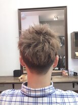 ヘア プロデュース アイモ(Hair Produce Aimo)&nbsp;ワイルドアップバングのイケメンアッシュ☆