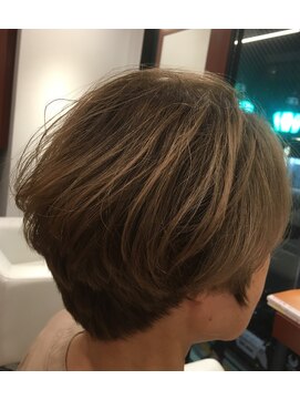 ニュアンス 大人女性向け★エアリーショートボブ