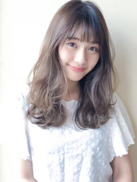 アグ ヘアー リル 志木東口店(Agu hair lilou) 小顔愛されゆるふわウェーブ☆シースルーバング☆