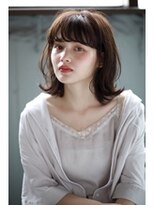 リアン(Lien)&nbsp;Lien☆イルミナヌード×ローライト×厚めバングスリークボブ