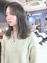 アイニコプラス(ainico.+) シアーグレージュ　エアリーミディアム