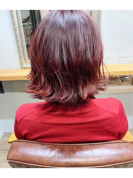 コンパス(COMPASS) レッドブラウンボブ