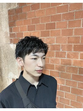 プレミアムバーバー 原宿店(PREMIUM BARBER produce by HIRO GINZA) マッシュ×ツイストスパイラルパーマ