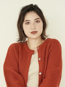 エンタク 新宿三丁目店(enntaku) ミニウルフ/くすみブルー/テラコッタ/インナーハイライト[新宿]