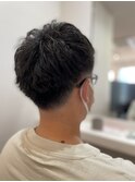 刈上げメンズショート
