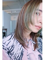 リュト(Lute)&nbsp;ペールグリーンのハイライトカラー