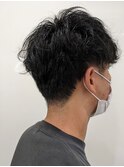 ツーブロマッシュ【髪質改善/カット/カラー/縮毛矯正】