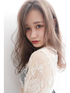 ヘアーズ ベリー 大和田店(hairs BERRY) BERRY/シルキーベージュ/デザインカラー/美髪/ミディ