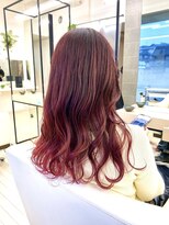 サンクレポ&nbsp;【髪質改善×ハイトーンカラー】　ピンクブラウンヘアカラー♪