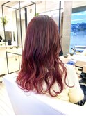 【髪質改善×ハイトーンカラー】 ピンクブラウンヘアカラー♪