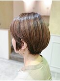 耳掛けショートスタイル