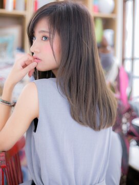 カバーヘア イヴ 戸頭店(COVER HAIR EVE) 大人かわいいニュアンスカラーレイヤーロングc5川口20代30代40代
