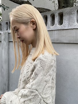 アンプラグド(unplugged) blond bob /unplugged