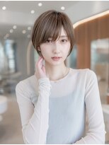 オースティン 調布アミックス(AUSTIN)&nbsp;大人かわいい前髪セシルカットココアブラウンフリンジウェーブ