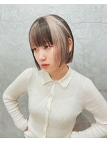 リムレス(LIMLESS) ミルクティーベージュダブルカラーブリーチ新潟万代