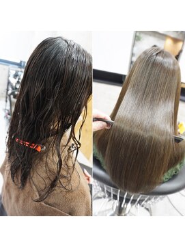 ヘアテリア リュウ 大塚(hair teria ryu) 縮毛矯正/髪質改善/艶髪ストレート/艶カラー