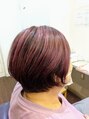 ヘアーデザインエスケープラス(HairDesign SK Plus) 白髪を活かしてヘアカラーもデザインします