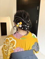 ルブランヘアギャラリー(Le blanc hair gallery) 卒業式ヘアセット