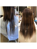 クリア(Clear)&nbsp;三つ編みエクステ150g