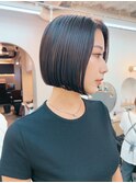 地毛風カラー/ナチュラルレイヤーカット/ショートボブ[船橋]