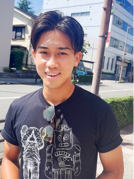 アコット(HAIR SALON ACOT) メンズのナチュラルセンターパート【カット】