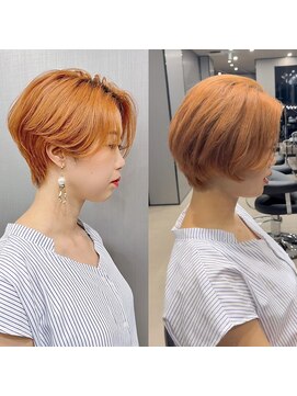 エス 天満扇町(esu) 小顔ショート　30代40代50代　大阪ショート