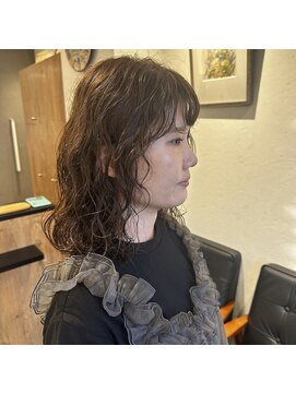 アルマヘアー(Alma hair by murasaki) ◎カールしっかりめのパーマスタイル◎