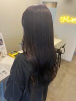 ヒース 姪浜(Heath)&nbsp;くびれヘア　艶髪　髪質改善トリートメント　ダークブラウン