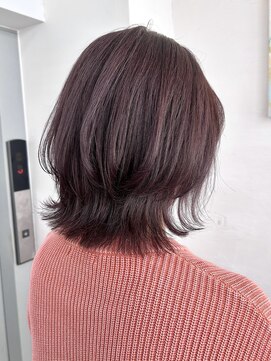 ハーツ(Heart's) 白髪ぼかし×バイオレットブラウン