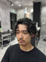 ヘアースタジオ ミツル(hair studio 326)&nbsp;Ki◯g Gnu常◯風パーマ