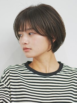 インセプション 銀座(INCEPTION) くびれショート・ボブ/丸顔/前髪あり/絶壁解消/40代/30代/長め
