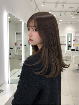 エル 新小岩(elu) 美髪/ワイドバング/レイヤーカット/くすみベージュ/新小岩駅