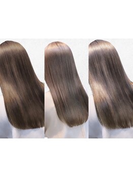 今までにない髪質改善に特化した酸性ストレート!ダメージによる広がりやうねりも［nix-free WB］におまかせ