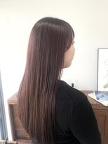 ヘアー アイス 御器所本店(HAIR ICI) 大人可愛いうる艶カシスカラー×髪質改善トリートメント