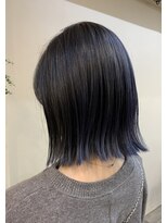 シーン(seen.) ネイビーアッシュ【石見】30代40代50代60代