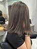 白髪ぼかしハイライト＋カラー＋カット＋オージュアTR/￥15.500