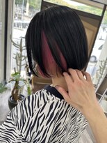 オールバイオー(Owl by oOo)&nbsp;インナーカラー黒×ピンク