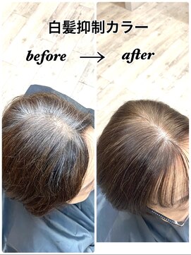 セシル(Cecil) 白髪抑制カラー