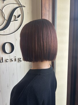 イコウヘアデザイン(icou hair design) 抜け感◎ピンクブラウン