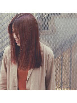 ライア 吉祥寺南口店(laia) カット×オレンジ×髪質改善【髪質改善 laia 吉祥寺 美容室】