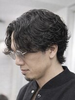 オーバル ジングウマエ(OVARL jingumae) 大人フェザーパーマ/シャドウパーマ/センターパート