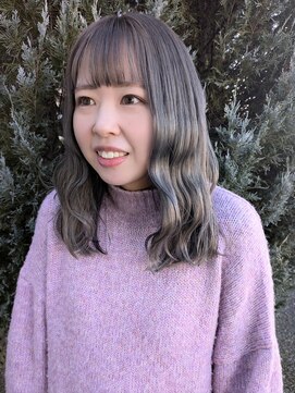 ニコ(nico.) モーブグレー