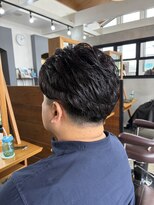 ヴィアルス 花山店(VIARS)&nbsp;朝のセットを楽に♪さっぱりツーブロ×似合わせパーマ