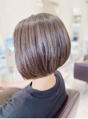 美フォルム前下がりショート