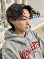 ローウェ オム 立川(LOUWE HOMME) センターパート×ツイスパパーマ #souta