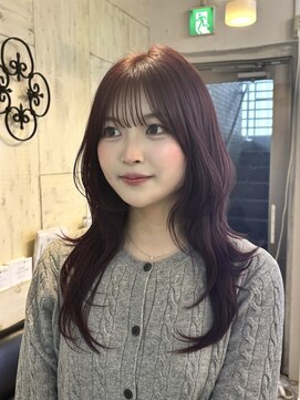 ヘアーアンドメイク シークタチカワ 立川店(Hair&Make Seek) 【澤飯】韓国トレンドハッシュカット×ピンクラベンダー
